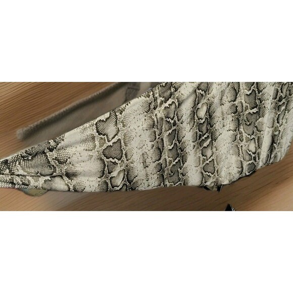 COLDESINA BLOUSE ALEXANDER DESIGNS SMALL ASYMMETRICAL ANIMAL PRINT - Picture 4 of 7